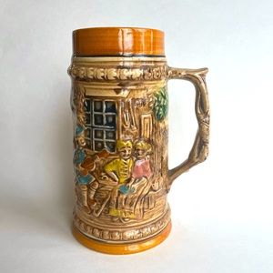 Vintage beer stein mug Japan